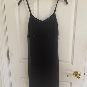 Express Black Slip Dress